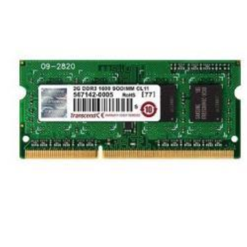 Transcend - DDR3 - modulo - 2 GB - SO DIMM 204-pin - 1600 MHz / PC3-12800 - CL11 - 1.5 V - senza buffer - non ECC - per Dell Latitude E6540, E7440; HP ENVY Laptop dv6; Pavilion Laptop g4; Lenovo ThinkCentre M73